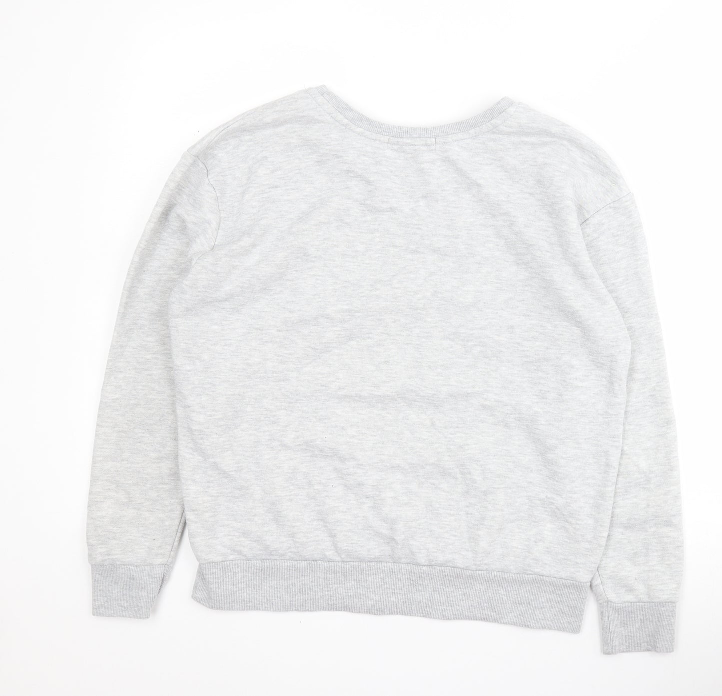 Primark Womens Grey  Polyester Pullover Hoodie Size 10  Pullover