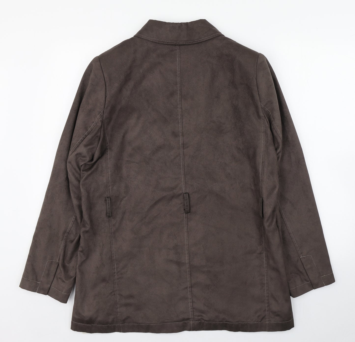 Bonmarché Womens Grey   Jacket Coat Size S  Zip