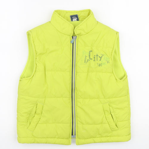 tuc tuc Boys Yellow   Gilet Coat Size 8 Years  Zip