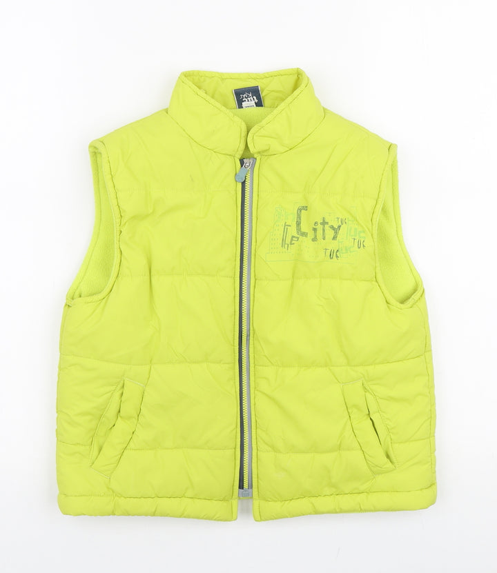tuc tuc Boys Yellow   Gilet Coat Size 8 Years  Zip