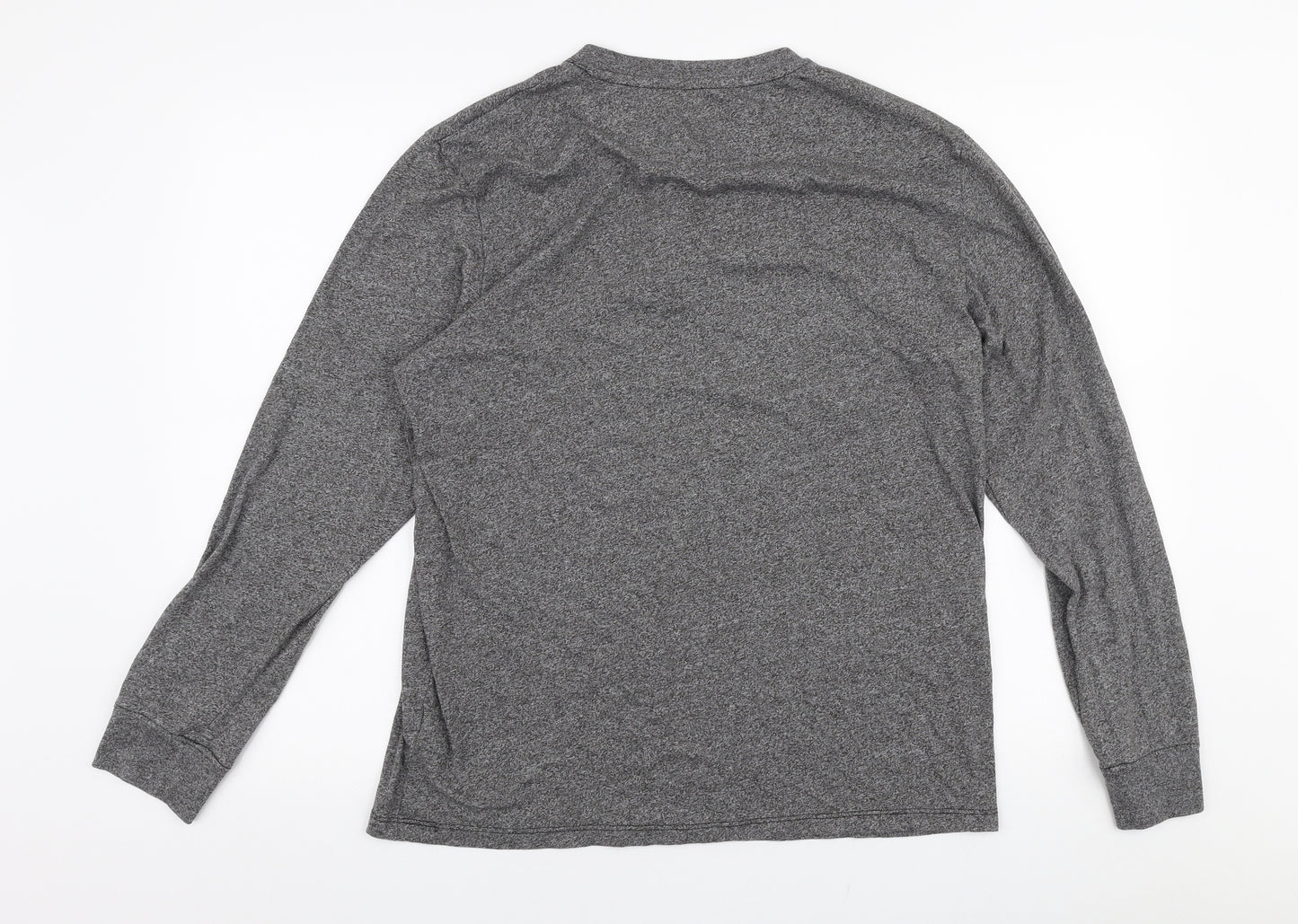 Primark Mens Grey  Cotton  T-Shirt Size L Round Neck