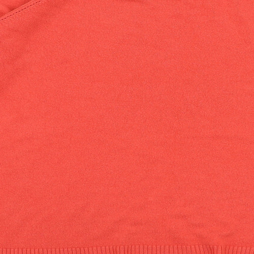 Bonmarche` Womens Pink Round Neck  Acrylic Pullover Jumper Size 22