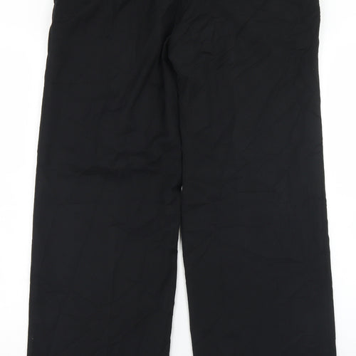 NEXT Womens Black  Polyester Dress Pants Trousers Size 12 L29 in Regular Hook & Eye