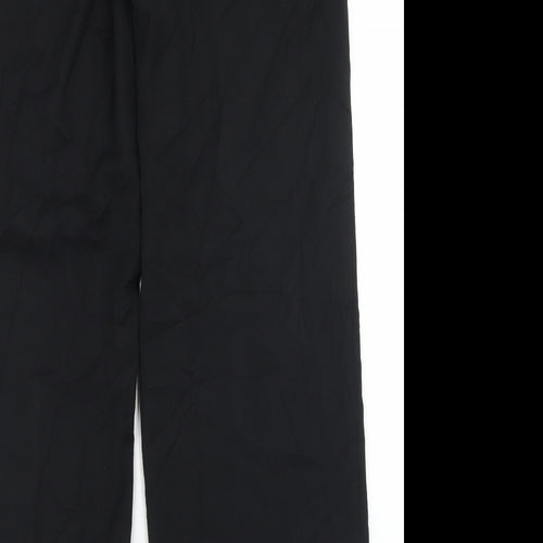 NEXT Womens Black  Polyester Dress Pants Trousers Size 12 L29 in Regular Hook & Eye