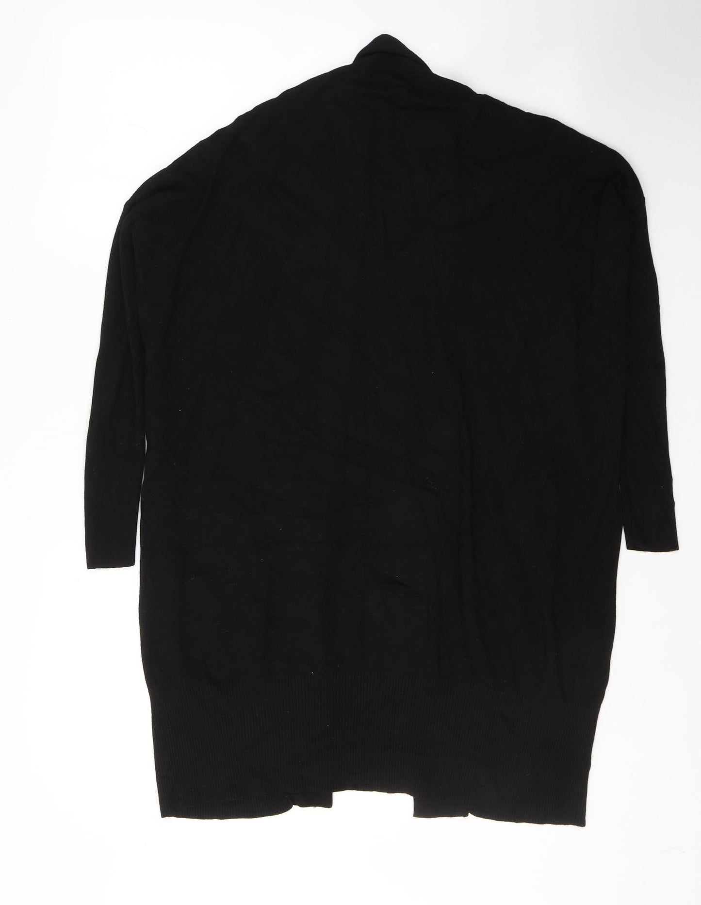 Atmosphere Womens Black V-Neck  Viscose Cardigan Jumper Size S