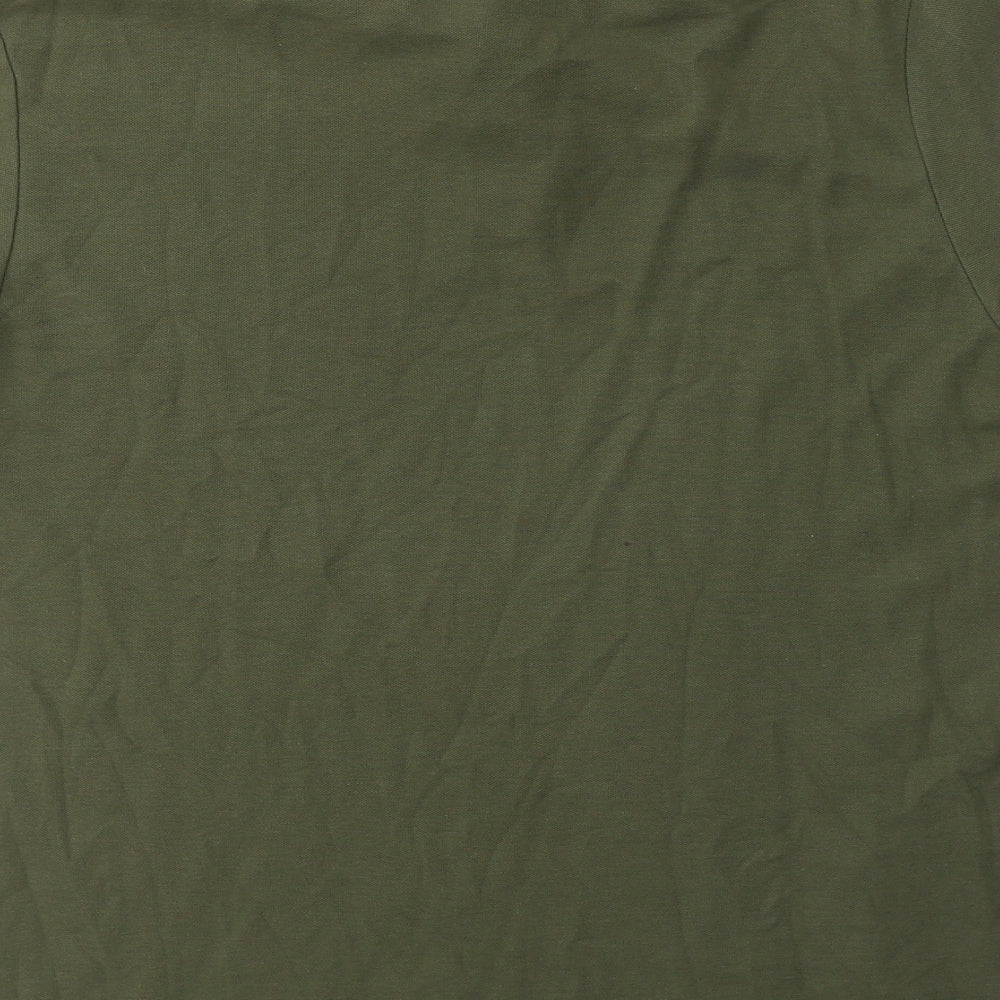 Primark Mens Green  Cotton  T-Shirt Size 2XL Collared