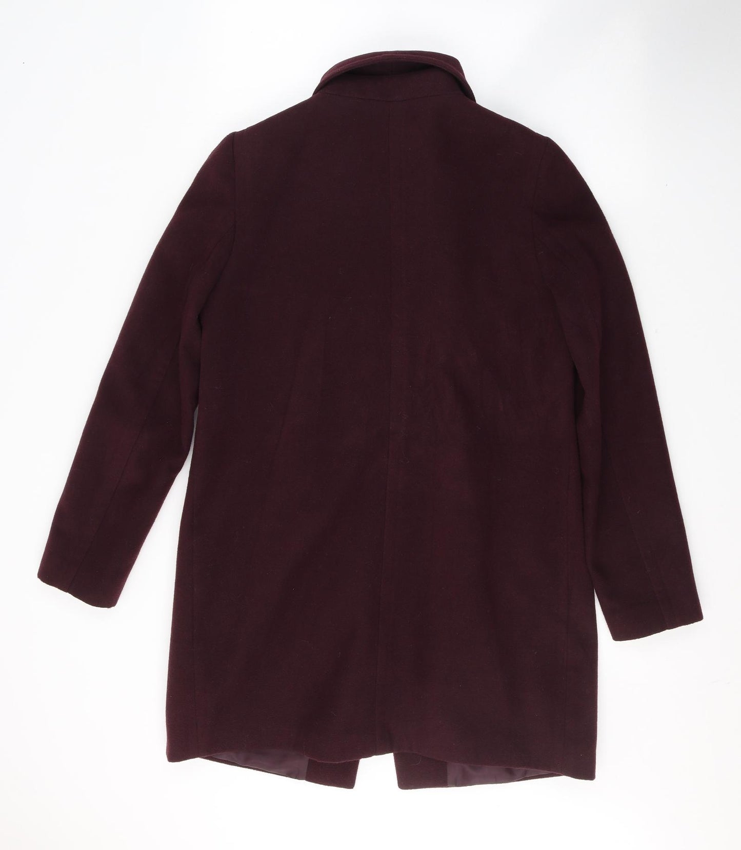 Dunnes Stores Womens Purple   Pea Coat Coat Size 14  Zip