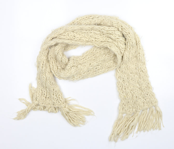 Preworn Womens Beige  Polyester  Scarf