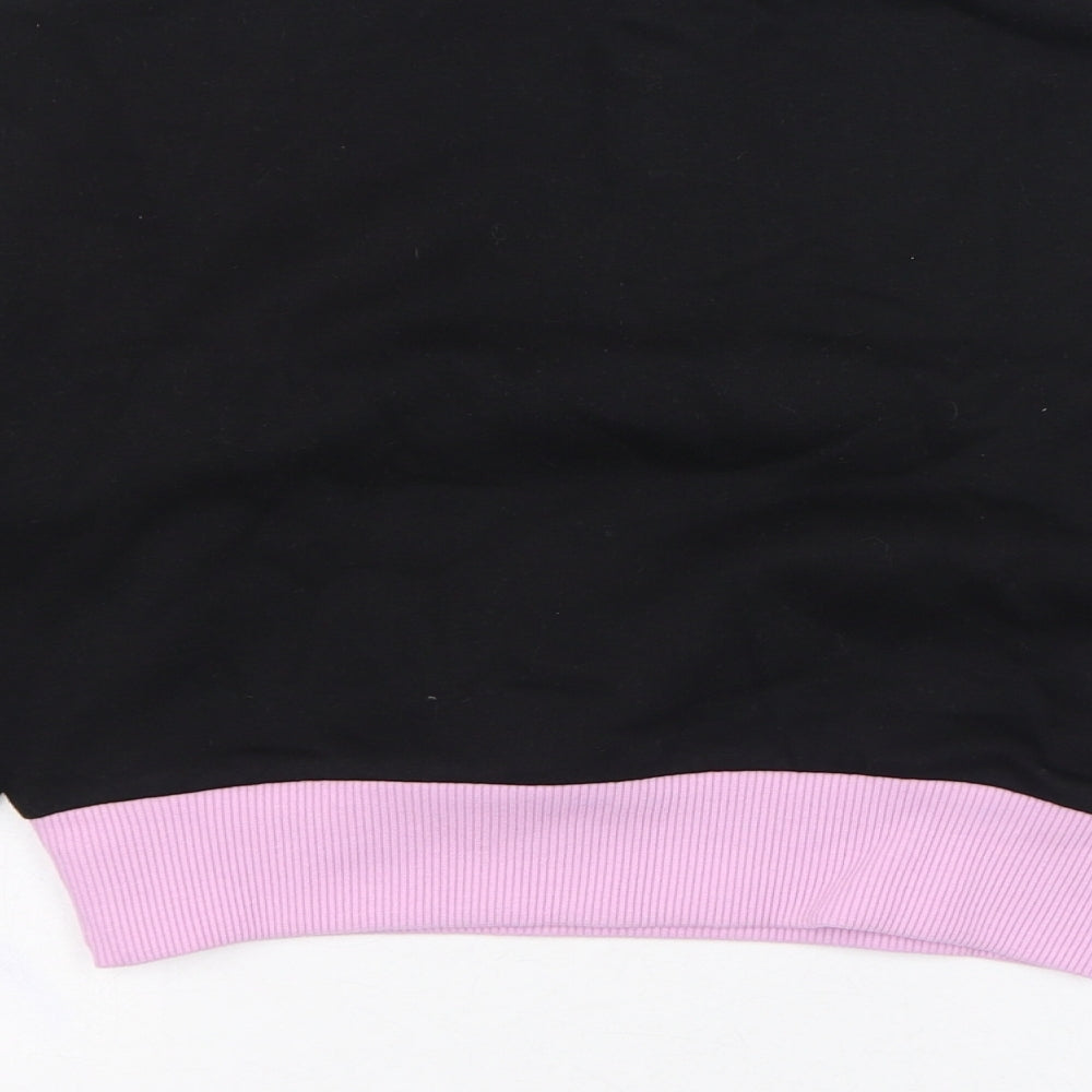 Dunnes Stores Girls Black  Polyester Pullover Sweatshirt Size 8 Years  Pullover - New York