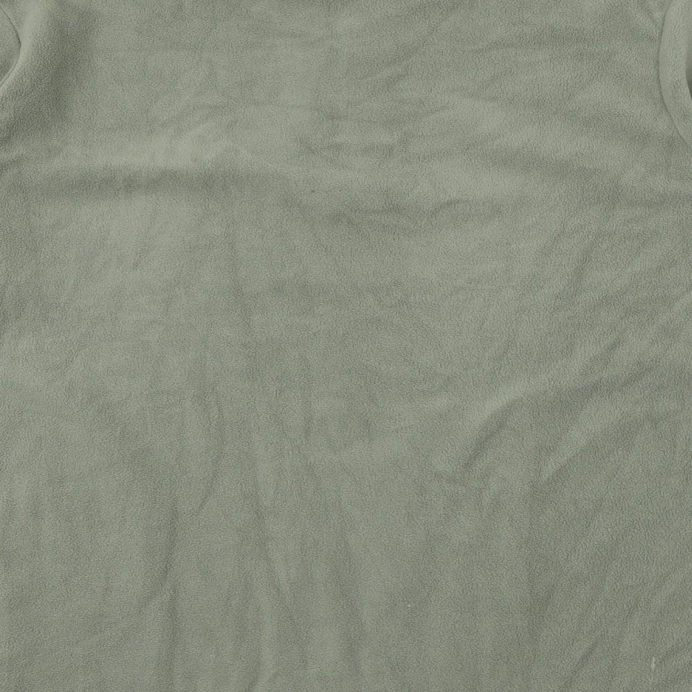Mountain Warehouse Mens Green High Neck  Polyester Pullover Jumper Size S