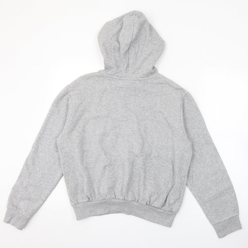 H&M Womens Grey  Cotton Pullover Hoodie Size S   - NASA