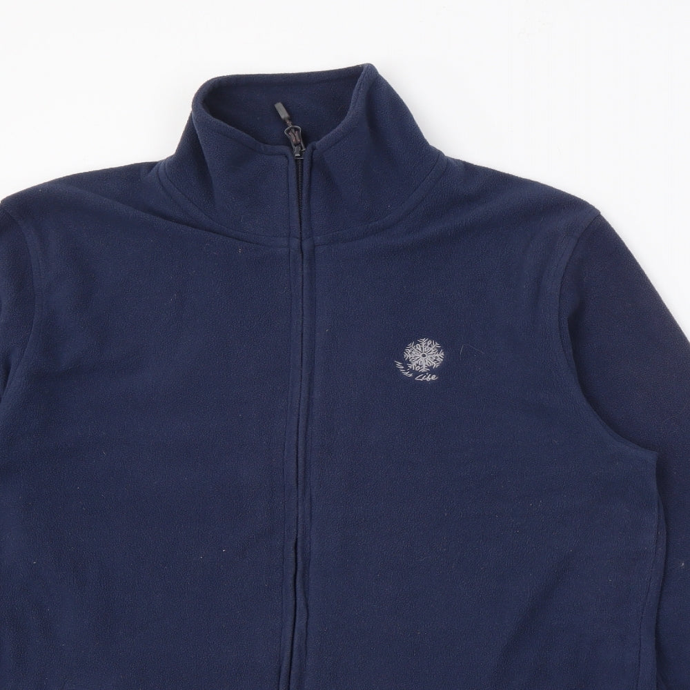 Miss Life Womens Blue   Jacket  Size L  Zip