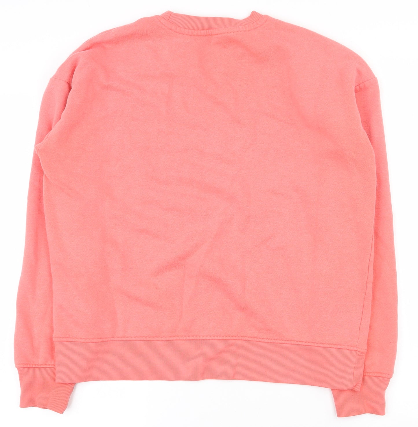 Primark Womens Pink  Cotton Pullover Sweatshirt Size 6  Pullover
