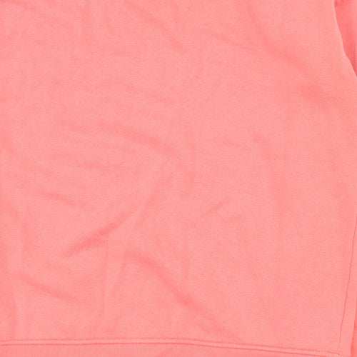 Primark Womens Pink  Cotton Pullover Sweatshirt Size 6  Pullover