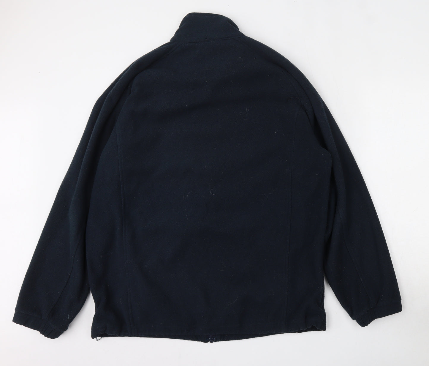 Fortress Mens Blue  Polyester Full Zip Sweatshirt Size L   - Jaguar