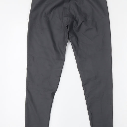 Verso Womens Grey  Polyamide Trousers  Size S L26 in Regular
