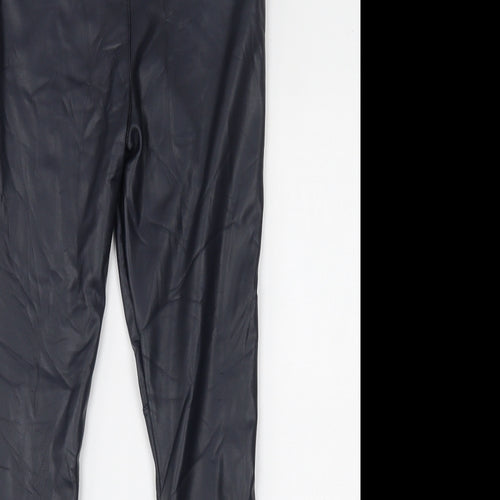 Babe Womens Grey  Polyamide Trousers  Size S L27 in Regular