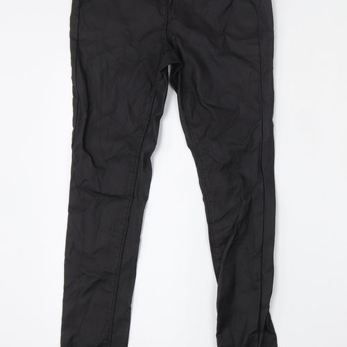 NEXT Womens Black  Viscose Jegging Jeans Size 10 L28 in Regular
