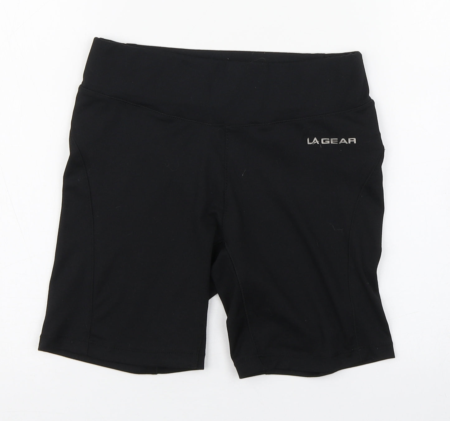 LA Gear Womens Black  Polyester Athletic Shorts Size 6 L6 in Athletic
