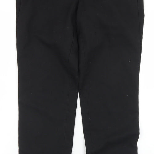 1880 Mens Black  Polyester Dress Pants Trousers Size 32 in L28 in Regular Button