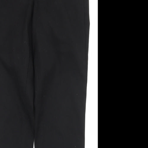 1880 Mens Black  Polyester Dress Pants Trousers Size 32 in L28 in Regular Button