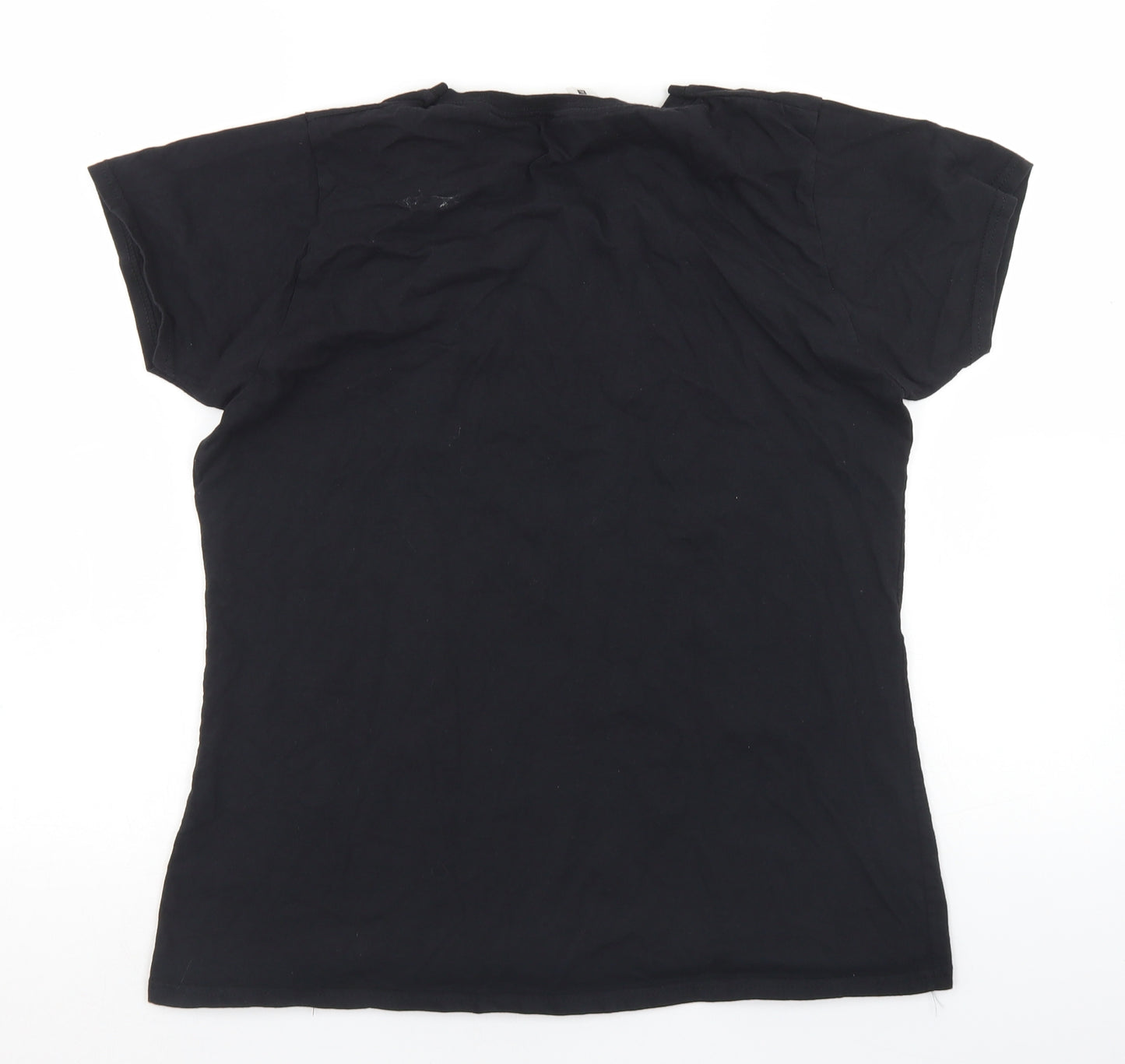 Fruit of the Loom Womens Black  Cotton Basic T-Shirt Size XL Crew Neck - Mean Girls, Fetch