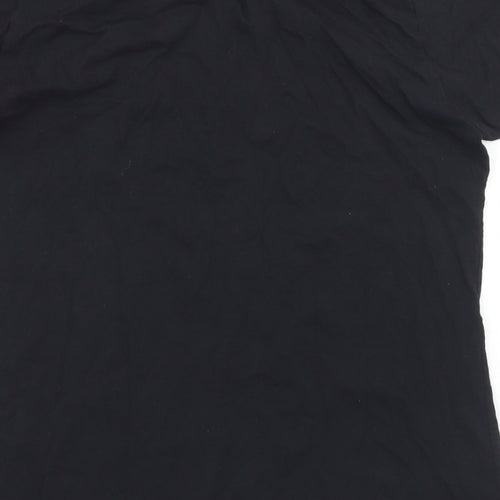 Fruit of the Loom Womens Black  Cotton Basic T-Shirt Size XL Crew Neck - Mean Girls, Fetch