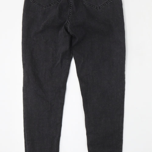 SheIn Womens Black  Cotton Skinny Jeans Size XS L25 in Regular Button
