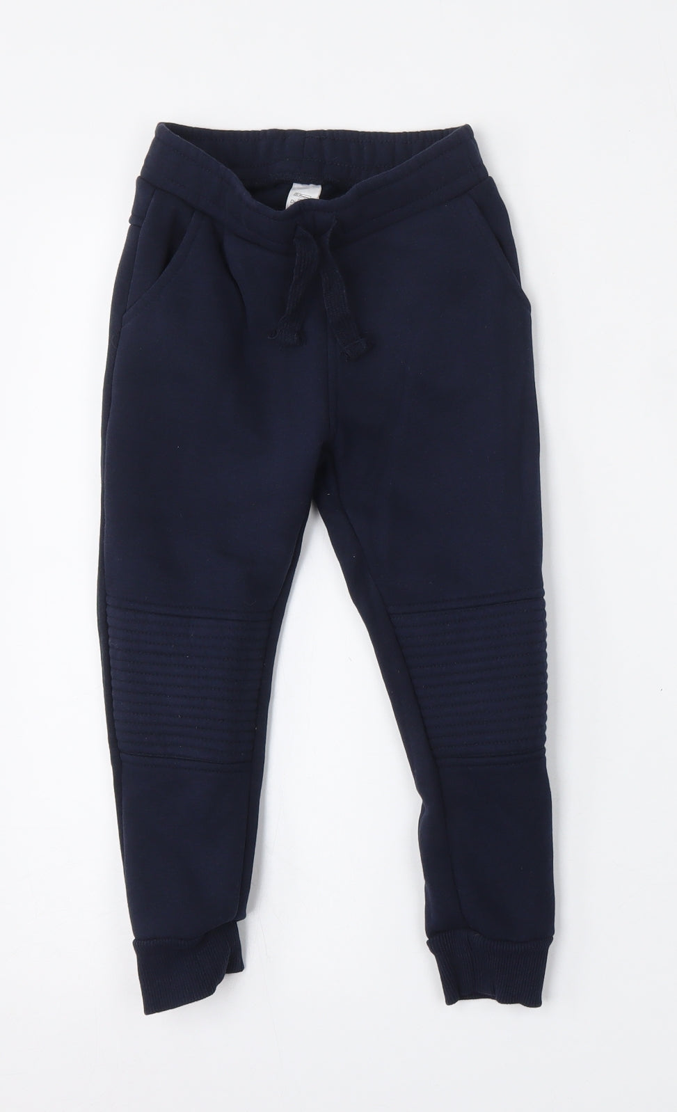 Dunnes Boys Blue  Cotton Jogger Trousers Size 5 Years  Regular