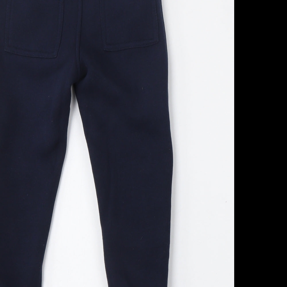 Dunnes Boys Blue  Cotton Jogger Trousers Size 5 Years  Regular