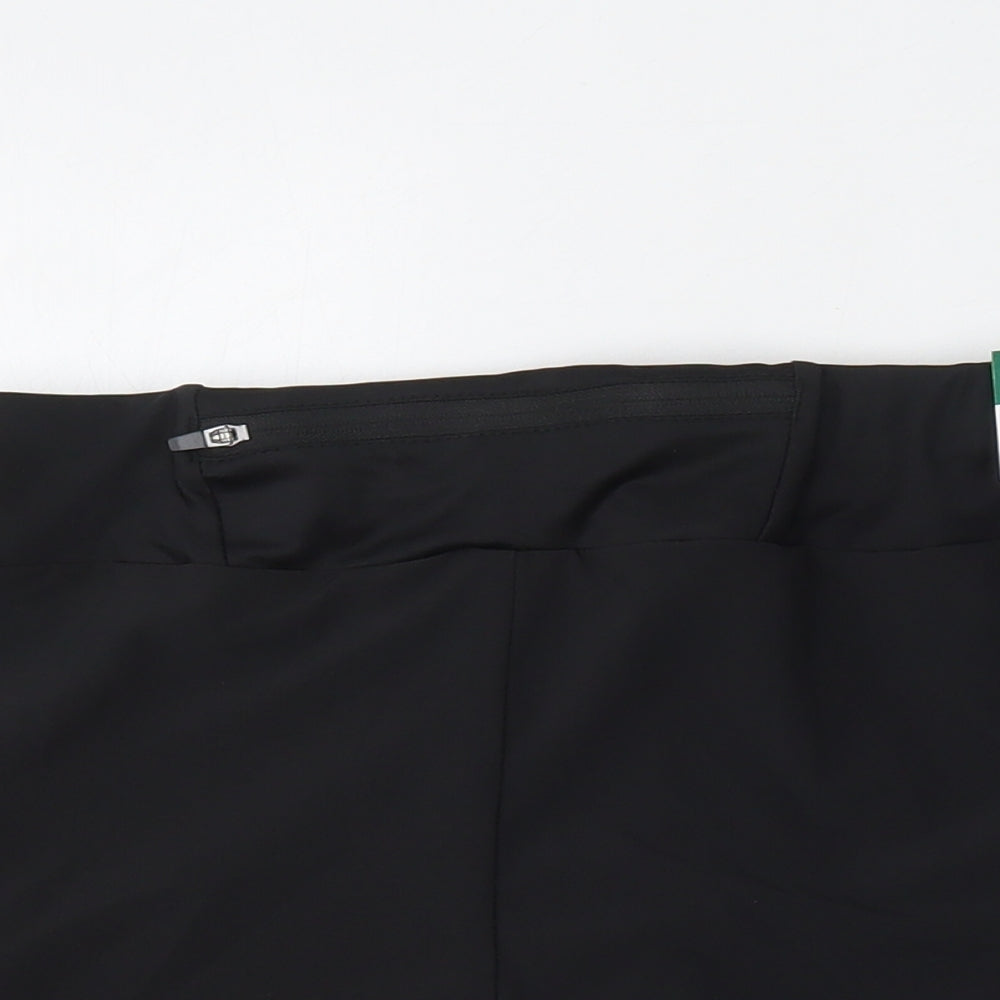 Kalenji Womens Black  Polyester Athletic Shorts Size S L4 in Regular