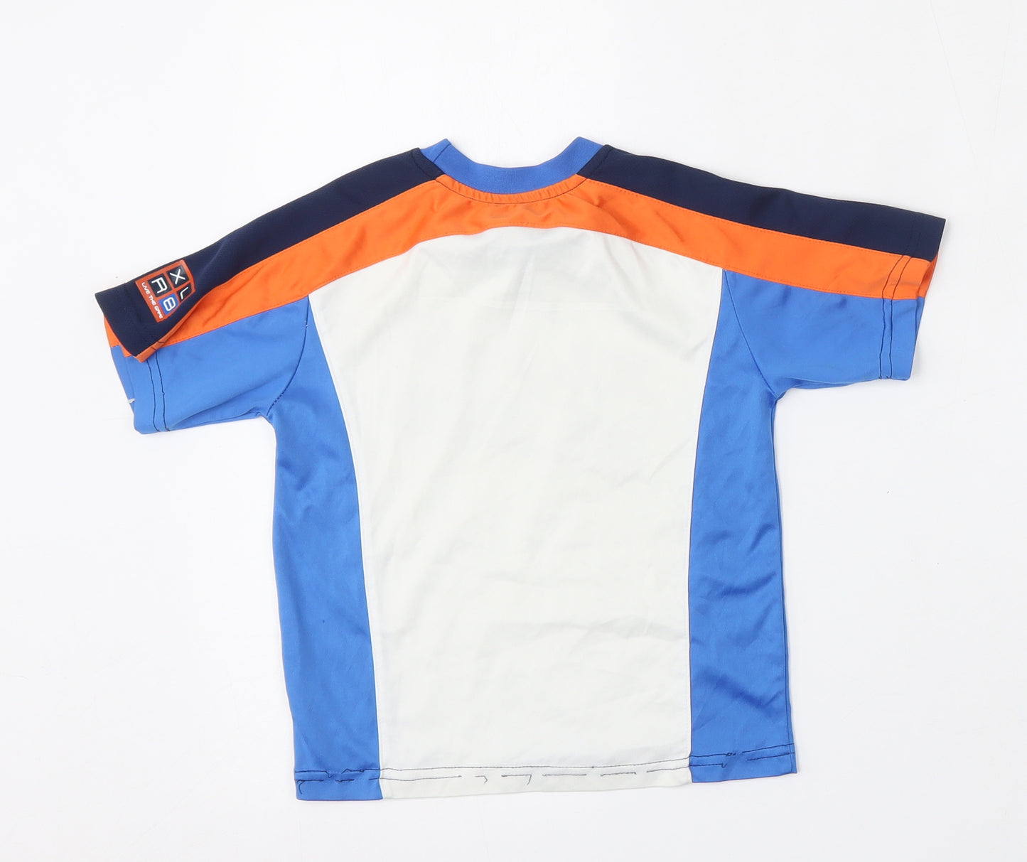 Dunnes Stores Boys Multicoloured  Polyester Basic T-Shirt Size 5 Years Round Neck  - Gaming
