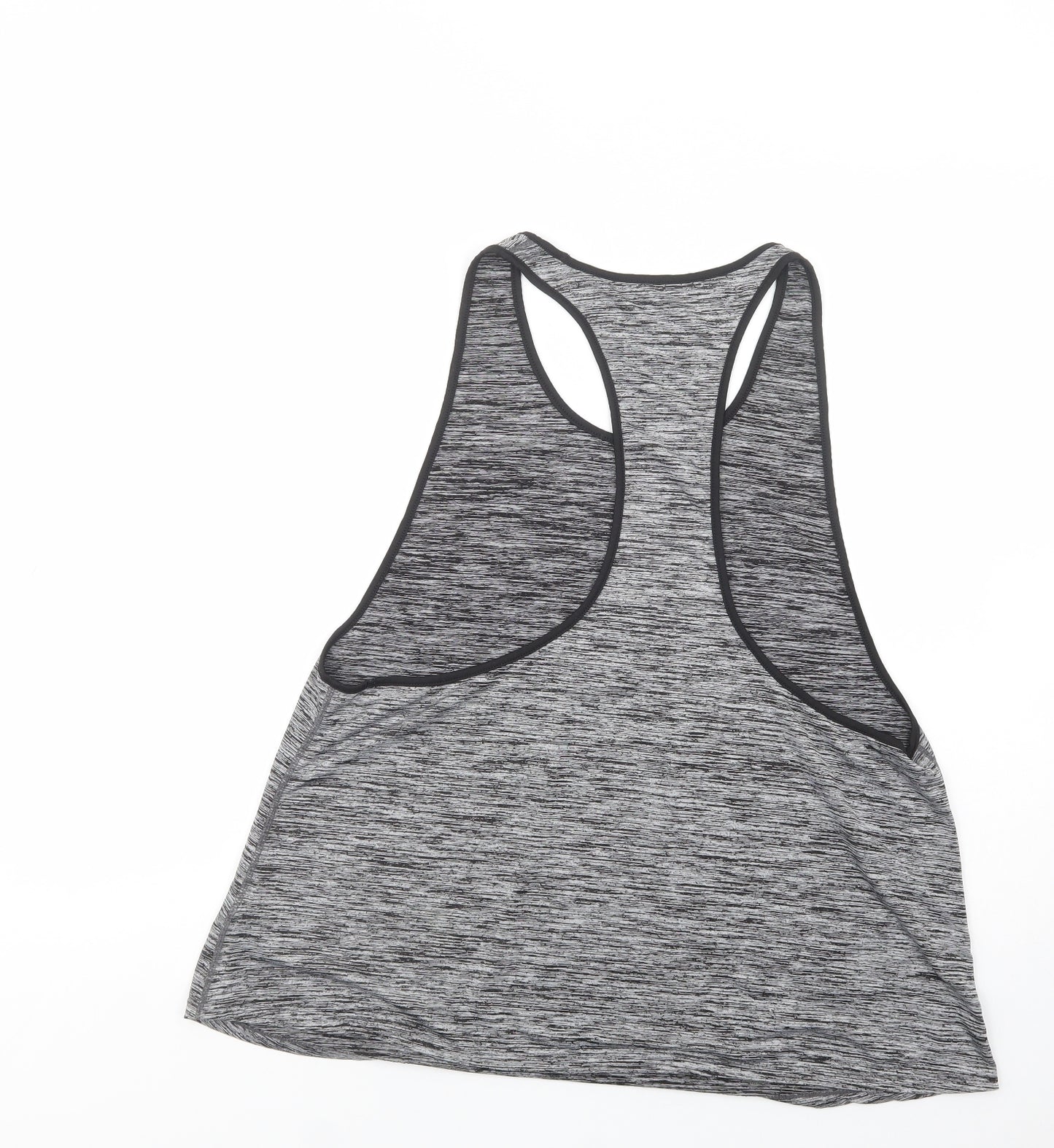 Primark Womens Grey  Polyester Basic Tank Size 20 Scoop Neck Pullover
