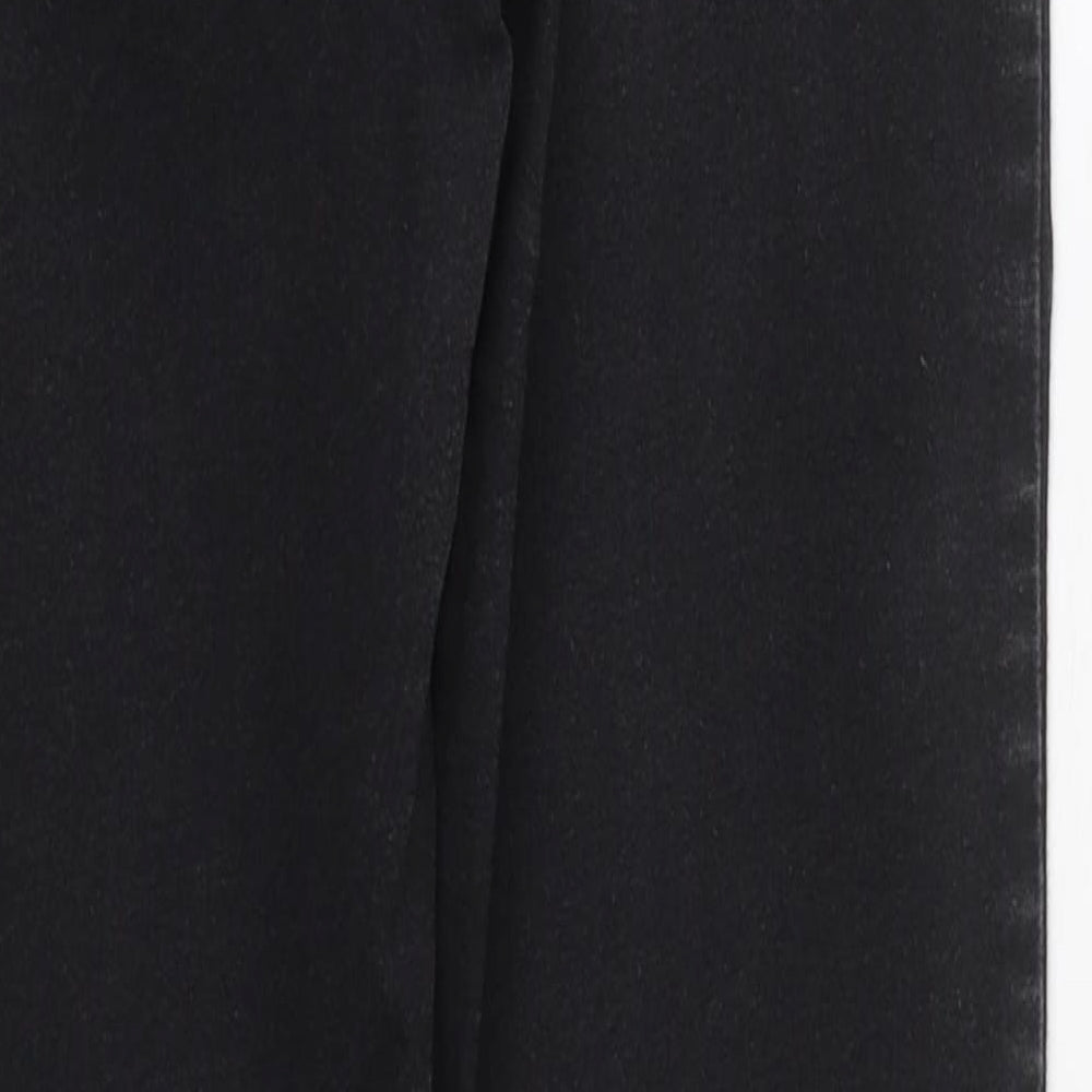 Marks and Spencer Womens Black  Cotton Jegging Jeans Size 8 L25 in Regular