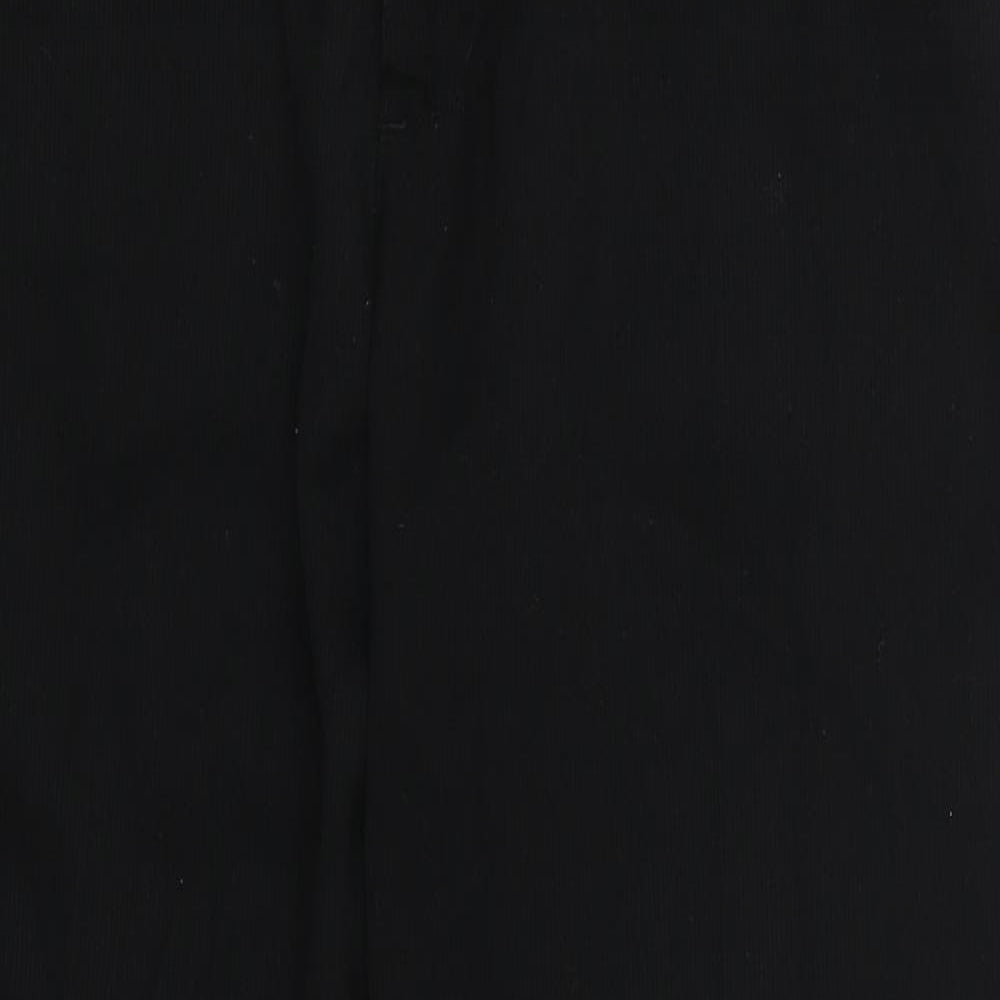 F&F Mens Black  Polyester Trousers  Size 34 L27 in Regular Button