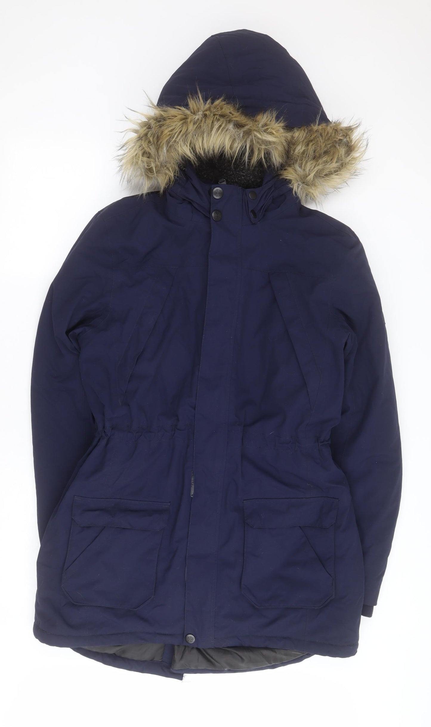 TOG 24 Womens Blue   Parka Coat Size 16  Zip
