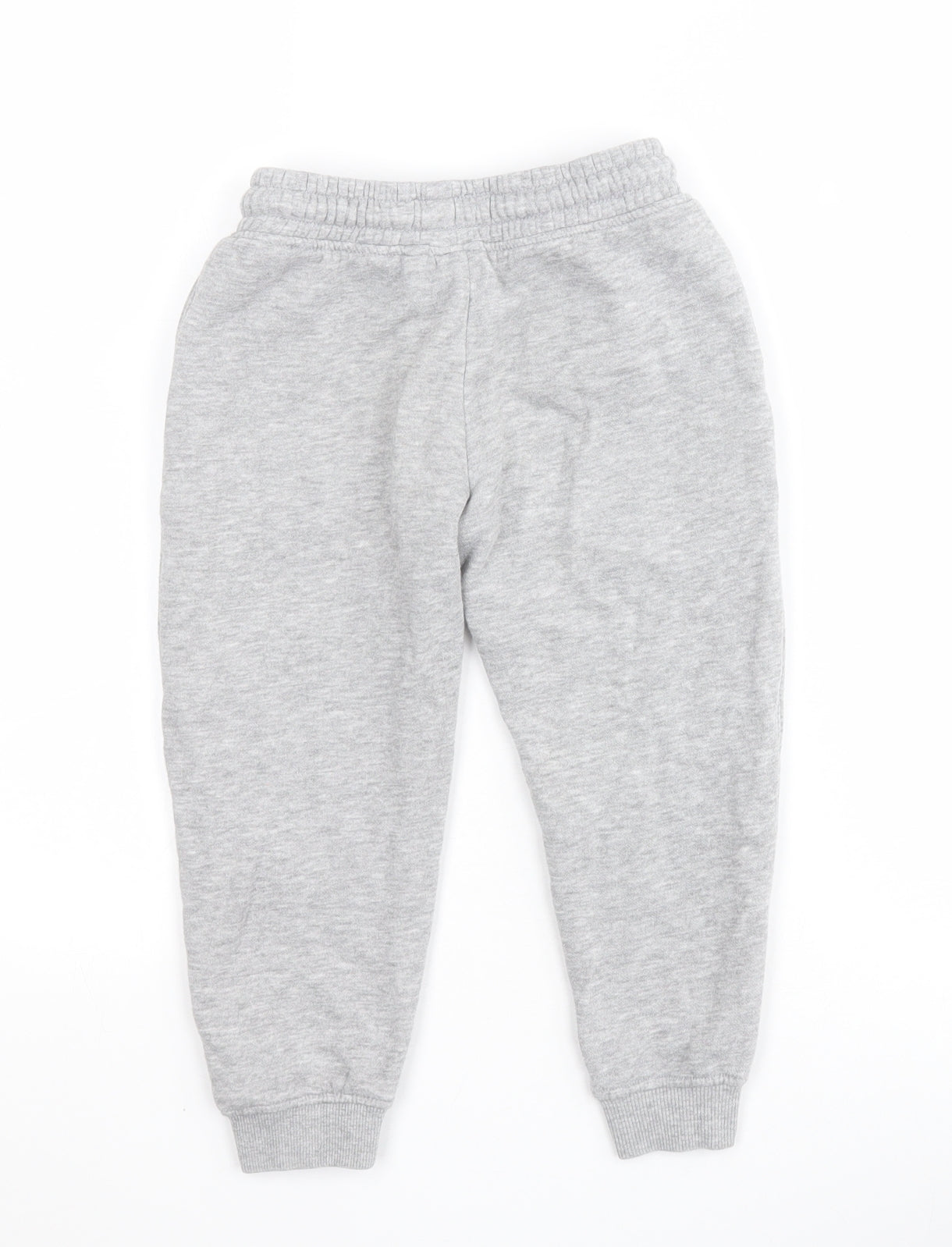 NEXT Boys Grey  Cotton Jogger Trousers Size 4 Years  Slim Drawstring