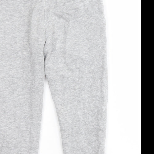 NEXT Boys Grey  Cotton Jogger Trousers Size 4 Years  Slim Drawstring