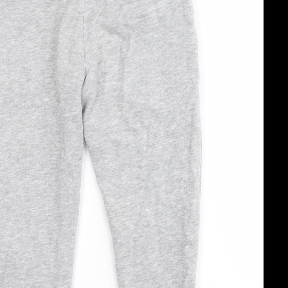 NEXT Boys Grey  Cotton Jogger Trousers Size 4 Years  Slim Drawstring