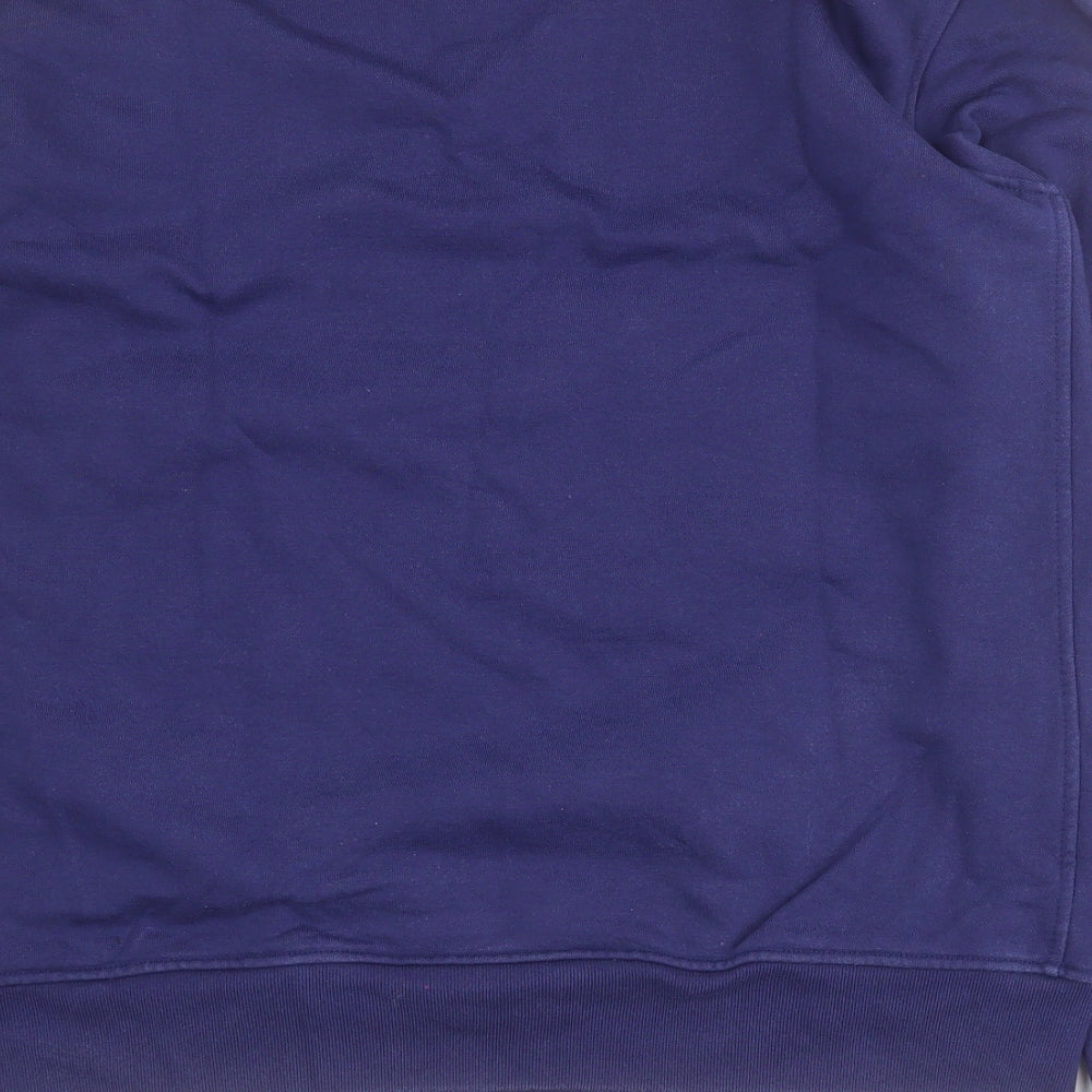 Paul Smith Mens Blue  Cotton Pullover Sweatshirt Size XL