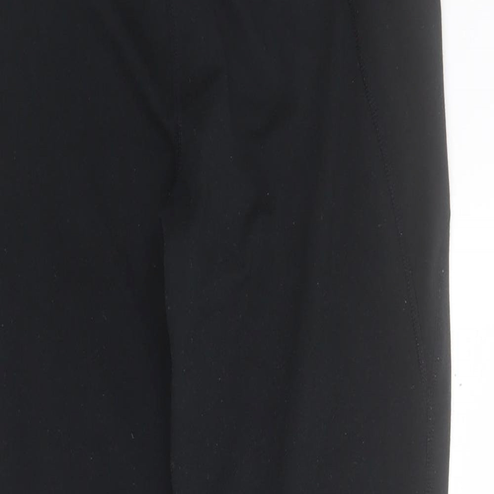 Sweaty Betty Womens Black  Polyester Capri Leggings Size M L24 in Regular Pullover