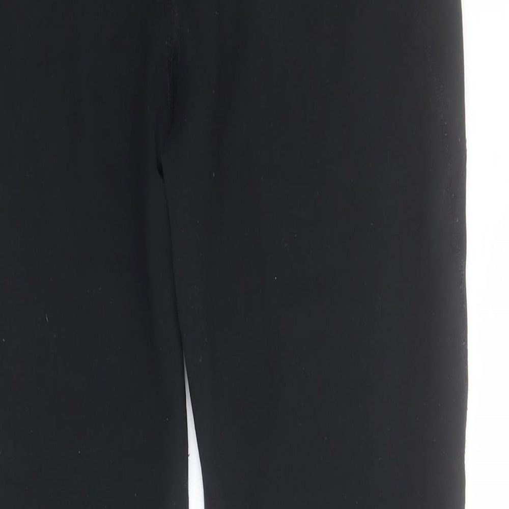 Sweaty Betty Womens Black  Polyester Capri Leggings Size M L24 in Regular Pullover