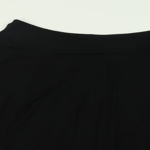 Windsmoor Womens Black  Viscose A-Line Skirt Size XL