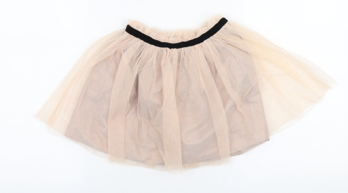 Autograph Girls Pink  Cotton Tutu Skirt Size 4-5 Years  Regular Pull On