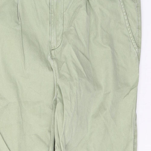 F&F Womens Green  Cotton Skinny Jeans Size 10 L24.5 in Regular Button