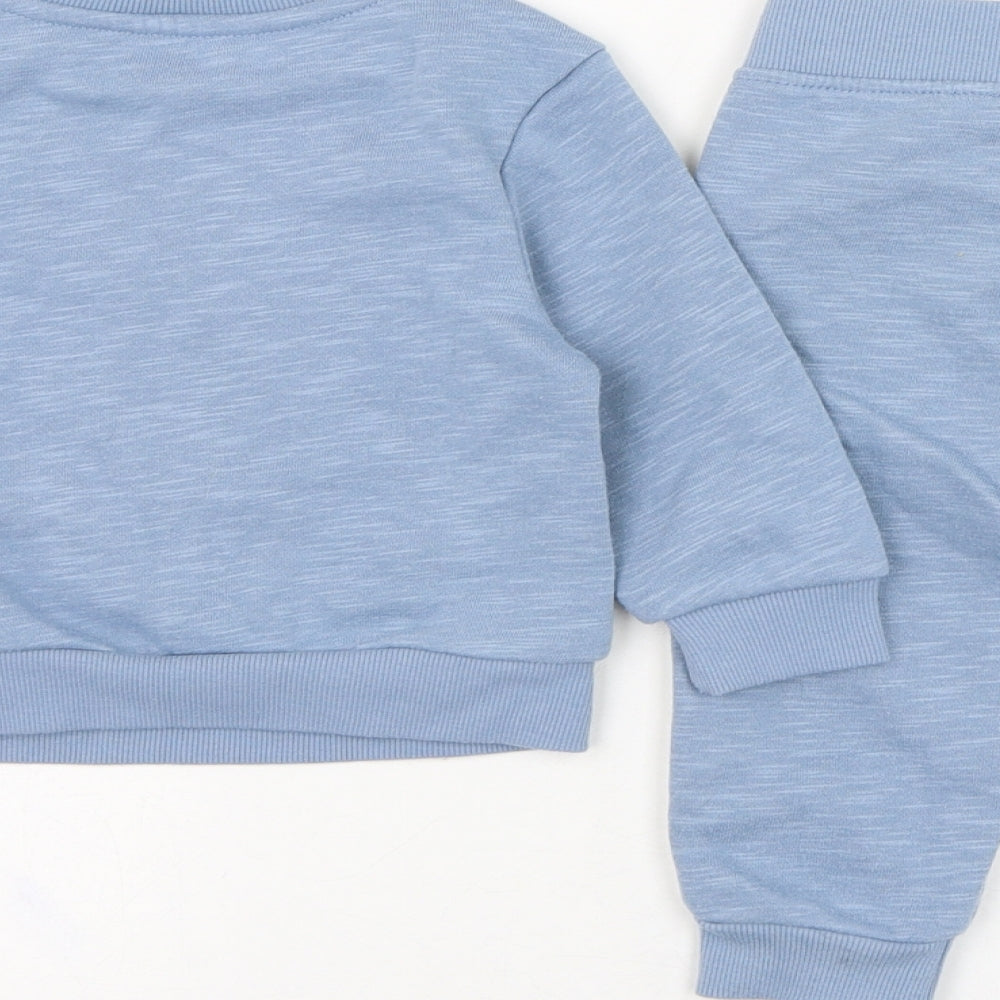 Primark Boys Blue  Cotton Trousers Set Outfit/Set Size 9-12 Months  Pullover - Always Think Big
