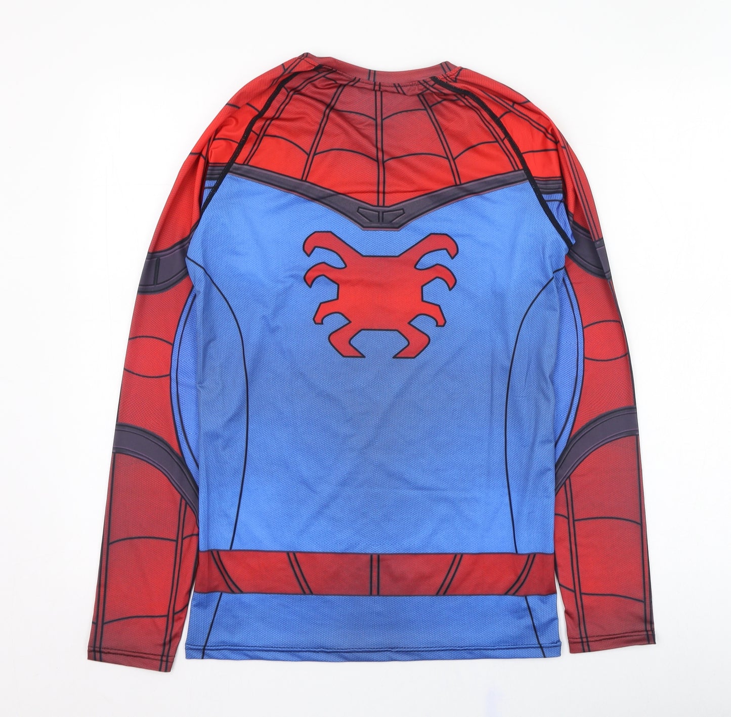 Cody Lundin Mens Red  Polyester  T-Shirt Size M Round Neck  - Spiderman