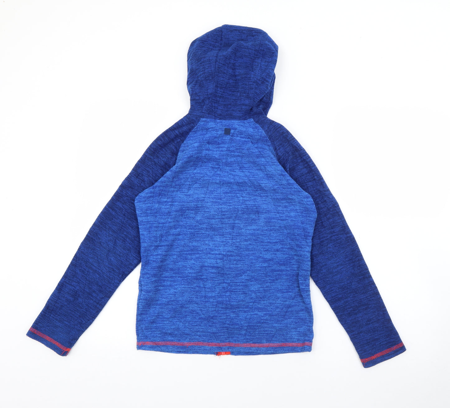 Mountain Warehouse Boys Blue  Polyester Full Zip Hoodie Size 9-10 Years  Zip