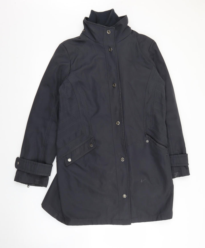 Principles Womens Blue Jacket Coat Size 14 Zip