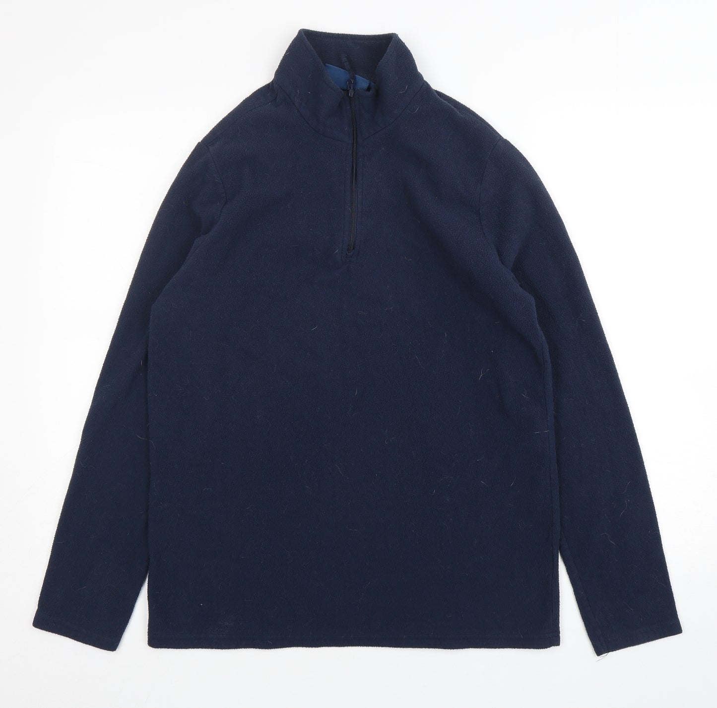 Mountain Warehouse Mens Blue  Polyester Pullover Sweatshirt Size L